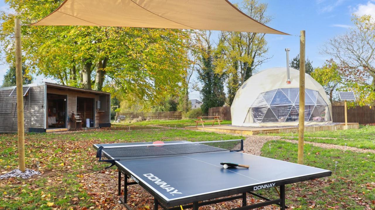 Luxury Dome With Private Wood-Fired Hot Tub Hotel Oxford Exterior photo